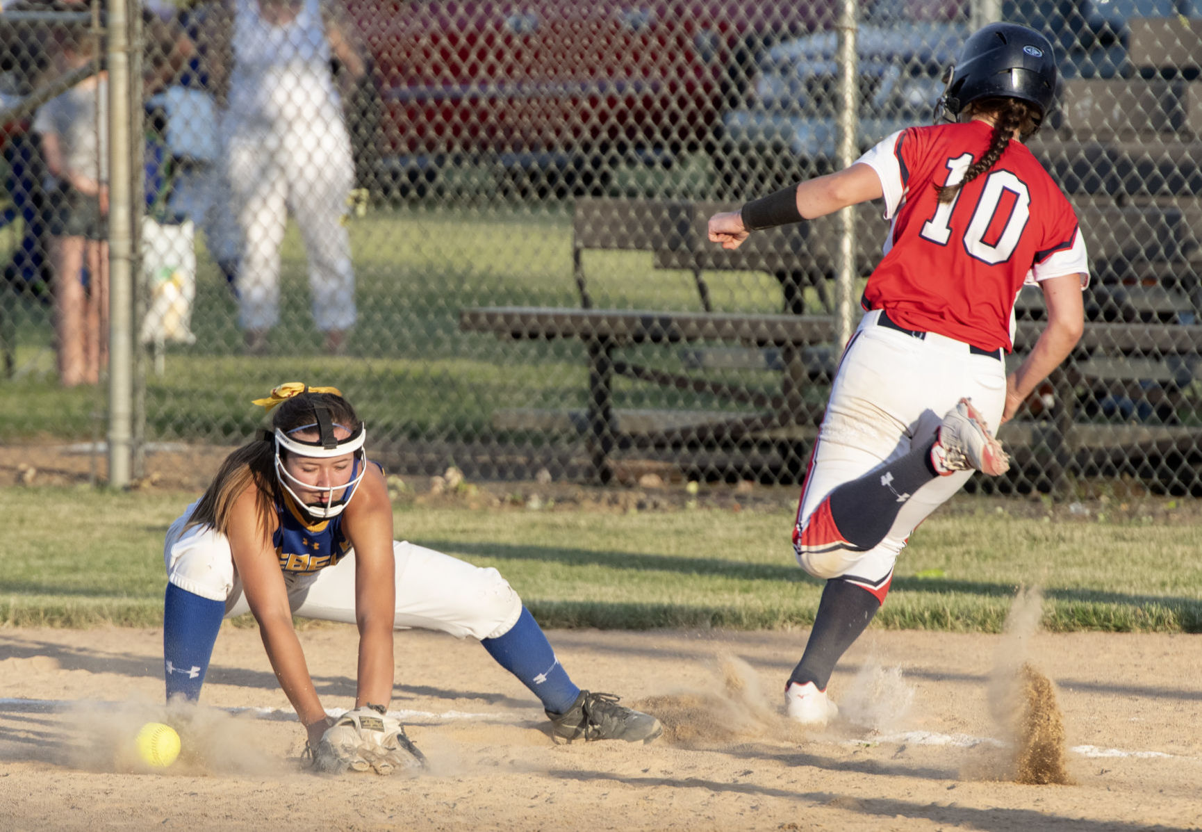 North vs Westwood softball